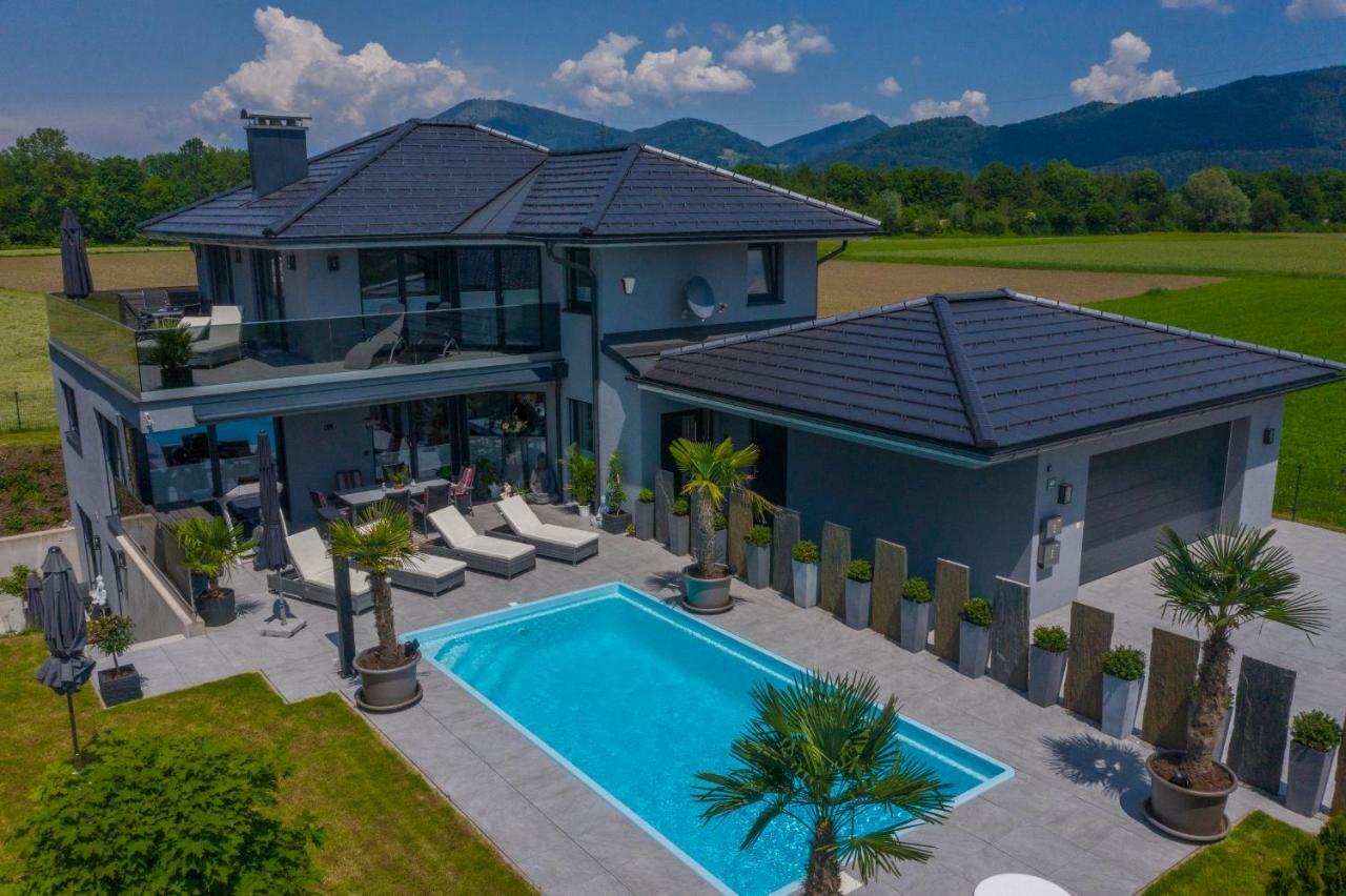 Luxurioese Penthaus Wohnung Anif Luaran gambar